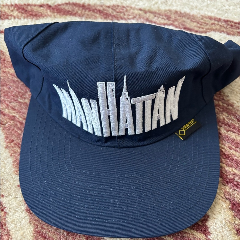 Navy Blue Manhattan Cap